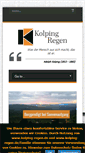 Mobile Screenshot of kolping-regen.de